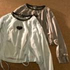 Contrast Trim Drawstring T-shirt