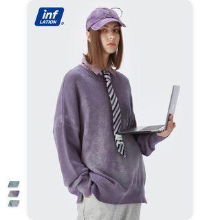 Unisex Tie-dyed Loose-fit Sweater