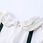 Sleeveless A-line Dress / Short-sleeve A-line Dress / Suspender Skirt / Bow Hair Band / Lace Trim Headband / Set Of 2: Ribbon Hair Clip