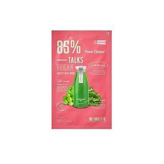 Missha - Talks Vegan Squeeze Sheet Mask - 7 Types Power Cleanse