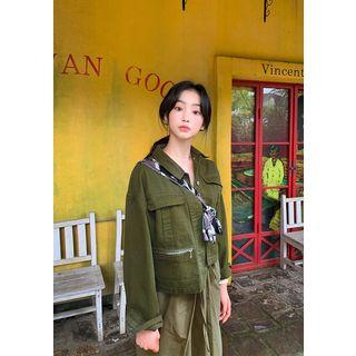 Multi-pocket Trucker Jacket