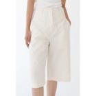 High-rise Knee-length Shorts