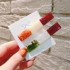 Resin Block Hair Clip