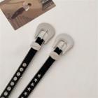 Contrast Stitched Belt