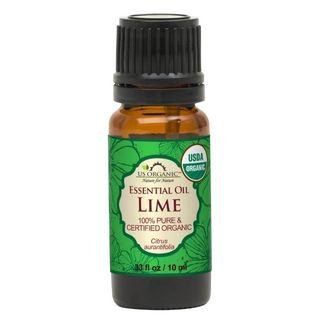 Us Organic - Lime Essential Oil, 10ml 10ml