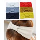 Bow Knit Headband In 16 Colors