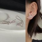 Bow Earring 1 Pair - 0944a - Haoshi - One Size