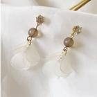 Flower Drop Earrings / Non-piercing Earrings