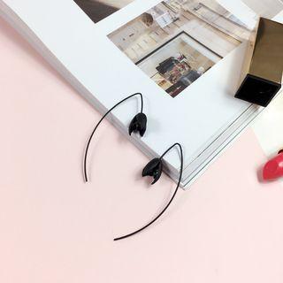 Flower Thread Through Earrings
