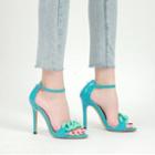 Chain Detail High Heel Sandals