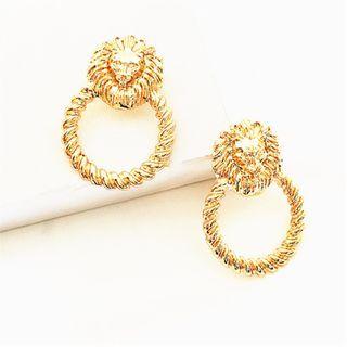 Alloy Lion Dangle Earring