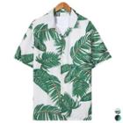 Foliage Boxy Hawaiian Shirt