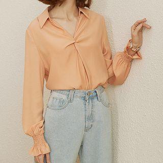 Plain Twisted Shirt