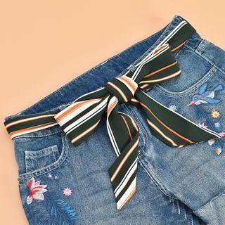 Pattern Fabric Belt