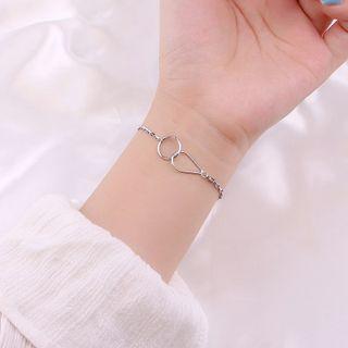 Hoop Bracelet Box Set With Box - 1 Pc - Silver - One Size
