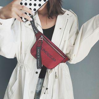 Lettering Mini Sling Bag