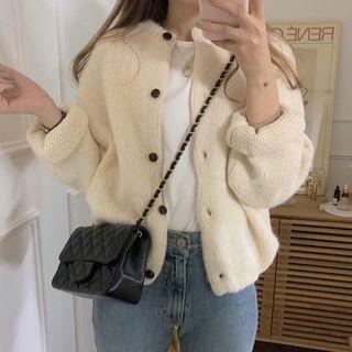 Round-neck Cardigan Jacket