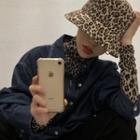 Leopard Bucket Hat As Shown In Figure - M