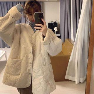 Shearling Plain Coat