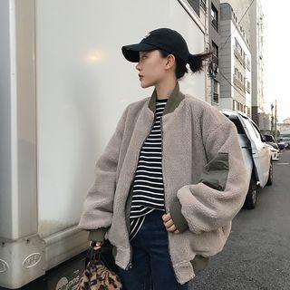 Convertible Loose-fit Jacket As Figure - One Size