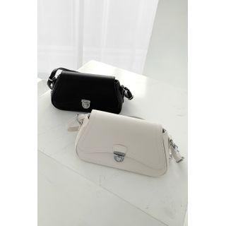 Push-button Chain Shoulder Bag