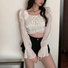 Cropped Blouse / Shorts