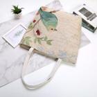 Bird Embroidered Tote Bag (various Designs)