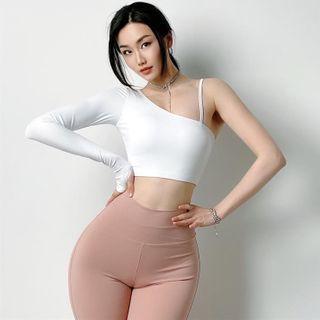 Quick-dry Asymmetric Sports Top