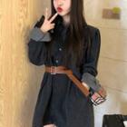 Denim Shirt Jacket / Belt