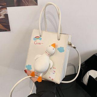 Duck Top Handle Crossbody Bag