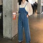 Drawstring-waist Jumper Jeans