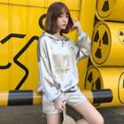 Set: Plain Hoodie + Shorts