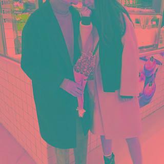 Couple Matching Notch-lapel Button-up Coat
