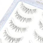 False Eyelashes - 715 Set Of 5 Pair - Black - One Size