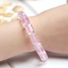 Faux Crystal Bracelet Pink - 15mm