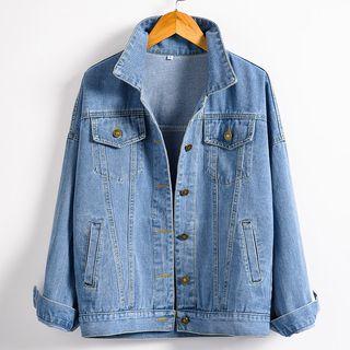 Denim Button-up Jacket