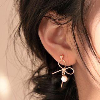 Bow Drop Earring / Gift Box / Set