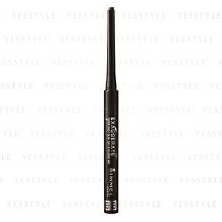 Rimmel London - Exagerate Super Easy Slim Gel Eyeliner Wp (#001 Clear Sharp Finish Black) 0.1g