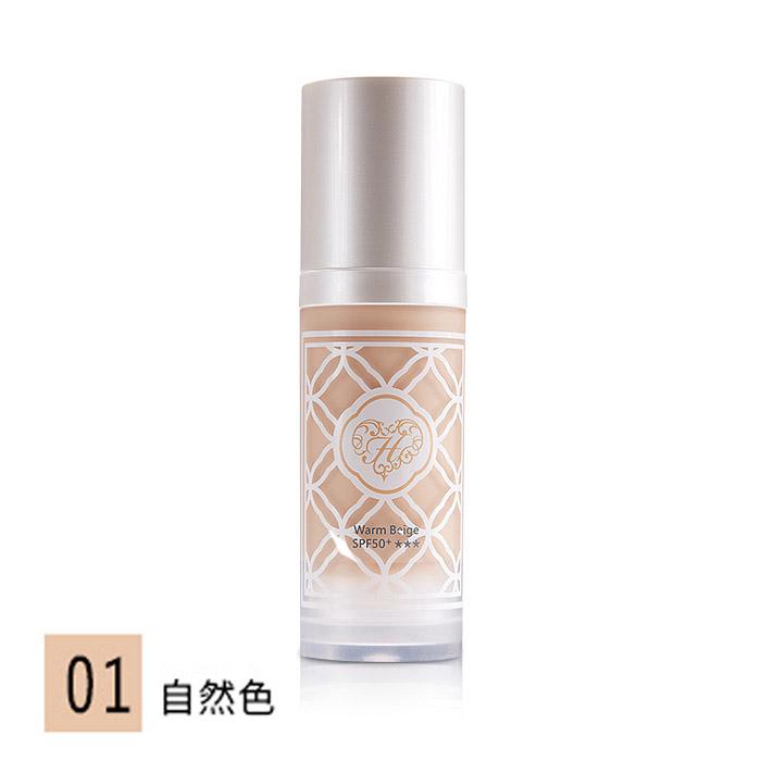 Miss Hana - Velvet Seamless Liquid Foundation Spf 50+ Pa+++ (#01 Warm Beige) 40g