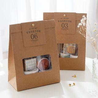 Cowhide Bag/ Cowhide Number Card/ Button Pin