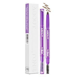 About_tone - Stand Out Auto Brow Pencil - 4 Colors #03 Dark