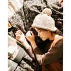 Pompom Knit Hat