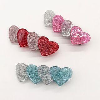 Acetate Heart Hair Clip