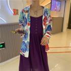 Flower Print Shirt Floral - Multicolour - One Size