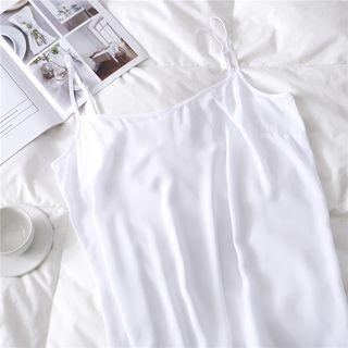 Plain Camisole Top White - One Size