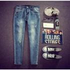 Cropped Slim-fit Jeans