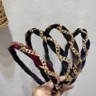 Chained Velvet Headband