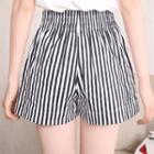 Striped Shorts Stripes - Black & White - One Size