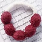 Face Wash Headband Red - One Size