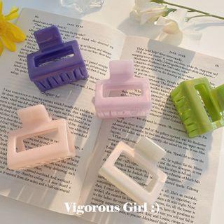 Plastic Rectangle Hair Clamp